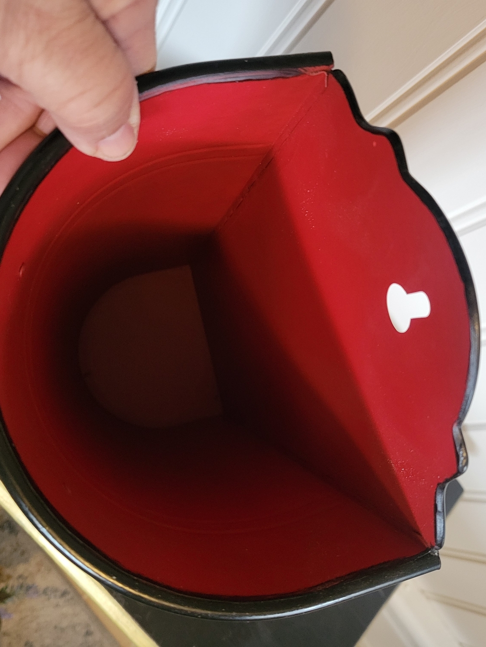 Mackenzie-Childs Tartan Wall Bucket - Picture 5 of 5